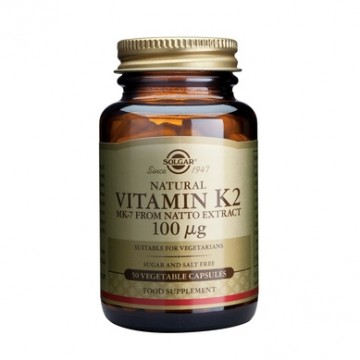 Vitamin K2 100μg veg. caps 50s Βιταμίνες Vitamin K2 100μg veg. caps 50s Βιταμίνες